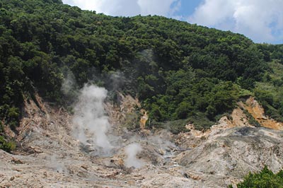 St. Lucia Active Volcano