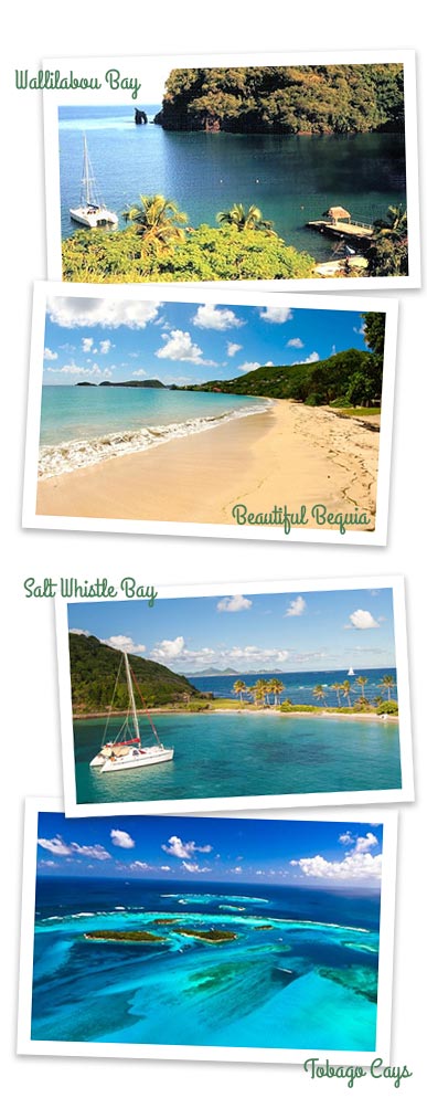 4 Islands Grenadines Sailing Itinerary